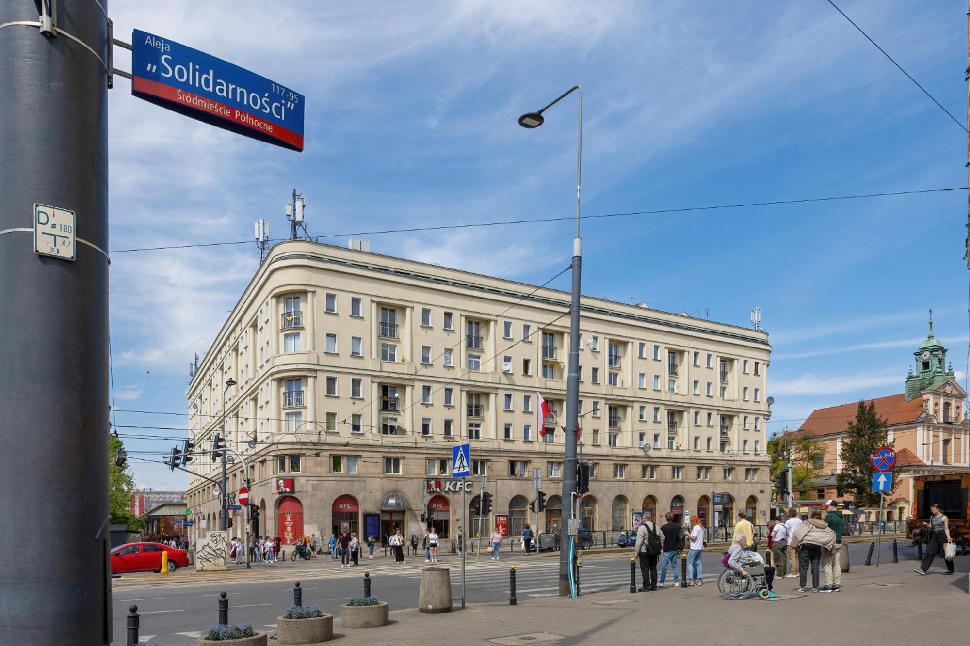 J&W Apartments Studio Solidarnosci Warszawa Eksteriør billede